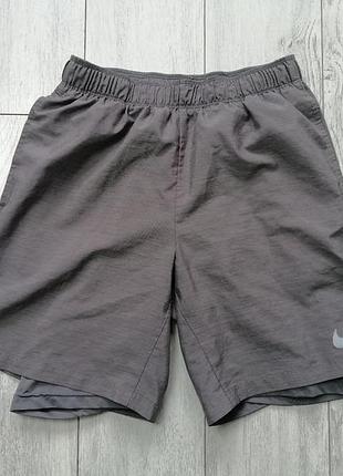 Чоловічі спортивні шорти nike challenger dri-fit 2-in-1 running розмір&nbsp; s