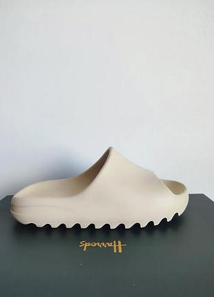 Шльопанці adidas yeezy slide (бежеві / bone)  38р.