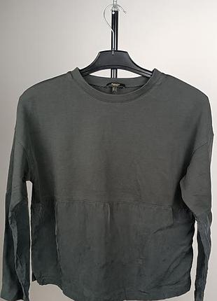 Massimo dutti оверсайз лонгслив