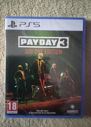 Гра диск playstation 5 payday 3