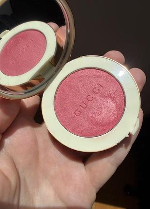 Румяна gucci glow blush, відтінок 02 fresh coral