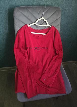 Красная кофта tommy hilfiger оригинал