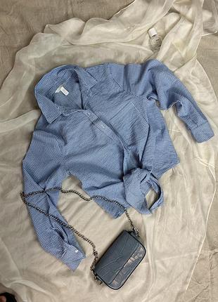 Сорочка в смужку h&m