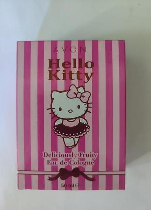 Туалетна вода avon hello kitty deliciously fruity eau de cologne 50 мл
