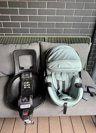 Продам преміум комплект дитячий візочок easywalker harvey 5 + автокрісло-переноска britax römer baby-safe + платформа flex base 5z   продам повний ком 9