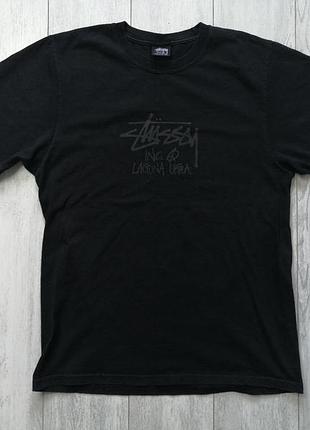 Мужская футболка stüssy  laguna usa размер  s/m