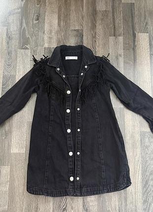 Джинсова сукня zara
