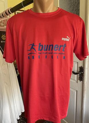 Футболка puma червона (bunert sommerlauf krefeld)