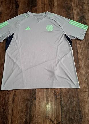 Мужская уникальная футболка jersey celtic adidas оригинал большой размер