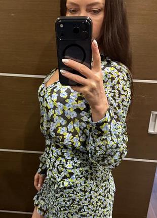 Платье шифоновое нове zara 4