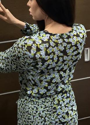 Платье шифоновое нове zara 6