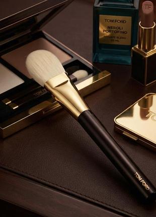 Кисть tom ford 01, кисточка, кісточка, пензель, пензлик. оригинал.