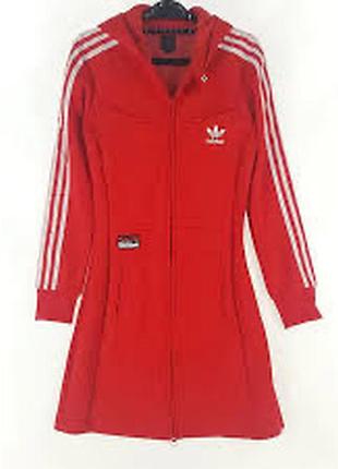 Вінтажна сукня-худі бренду adidas originals.