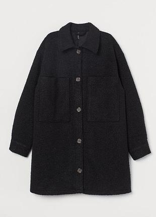 Куртка пальто тедді h&m