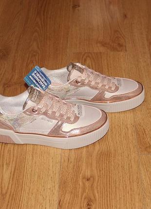 Жіночі кеди skechers jade luminous spark 37 розмір скечерс нові