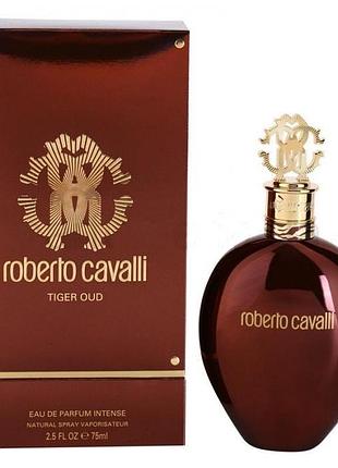 Парфум жіночий roberto cavalli tiger oud, 75 мл