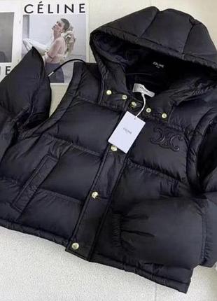 Пуховик куртка  celine