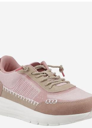 Жіночі легкі кросівки (сліпони) heydude sirocco alta boho у ніжно-рожевому кольорі (rose pink. розмір : 41.матеріал тканина