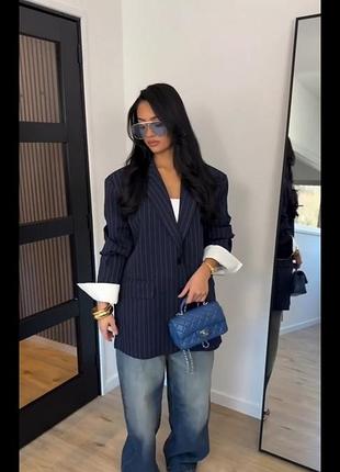 Крутой пиджак в стиле oversize