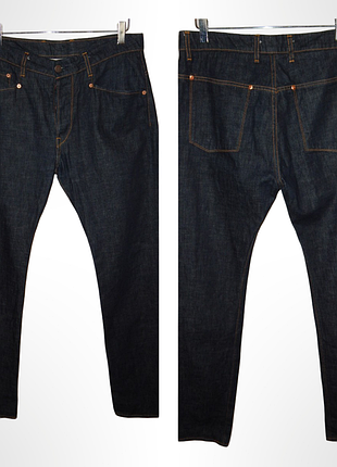 Джинсы с selvedge кромкой ручной работы clinton park, san francisco, usa. size 46/48