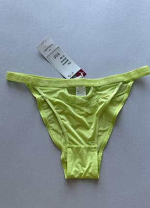 Яскраво лимонні трусики від hunkemoller