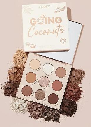 Тіні для повік colourpop going coconuts palette
