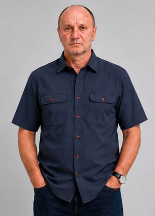 Carhartt rugged outdoor wear сорочка чоловіча m 46 темно-синя workwear оригінал usa