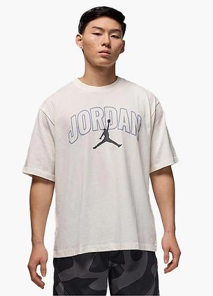 Футболка nike jordan brk arch jd hbr crew ib7347-133