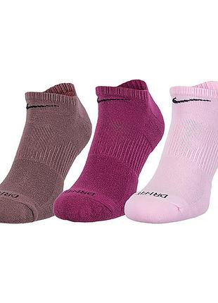 Чоловічі / жіночі шкарпетки найк оригінал nike u nk everyday plus cush ns 3pr sx6889-961