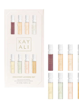 Kayali discovery layering set набір ароматів , 8*1,5 мл