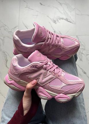 Жіночі кросівки new balance 9060 overdye pink
