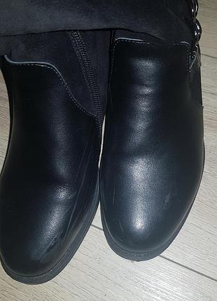 Натуральные сапоги для желтки