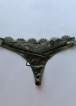Трусики атлас, мереживо від hunkemoller