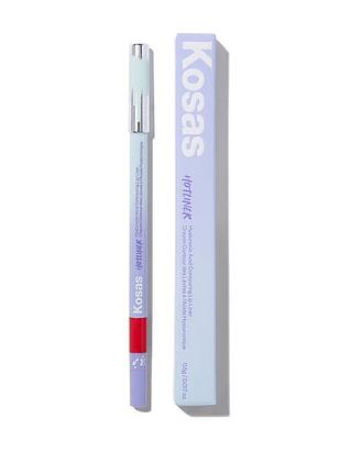 Лайнер карандаш для губ kosas hotliner hyaluronic acid contouring lip liner