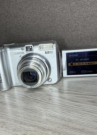 Цифровой фотоаппарат canon powershot a630 с селфи экраном