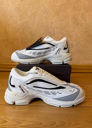Кросівки raf simons ultrasceptre off white navy / снікерси раф сімонс білі
