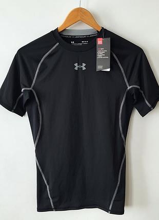 Мужская спортивная компрессионная футболка under armour heatgear