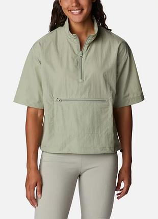 Женский пуловер boundless trek columbia sportswear с молнией до половины