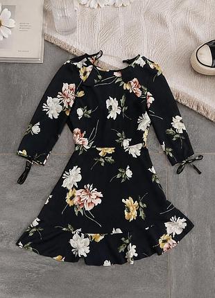 Стильное платье topshop с цветочным принтом | s
