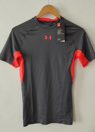 Мужская компрессионная спортивная футболка under armour heatgear (размер м)