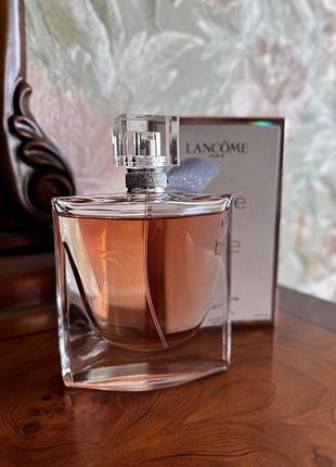 Парфумована вода lancome la vie est belle 100 мл. оригінал. тестер. наповненість 99%