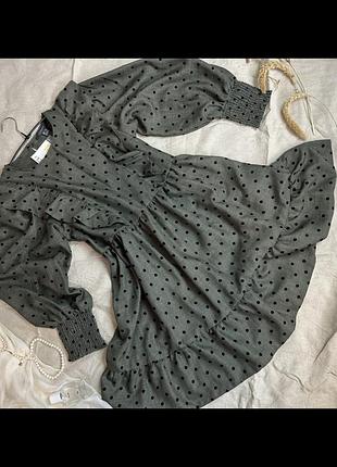 Сукня міні, кольору хакі primark