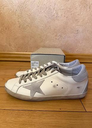 Чоловічі кросівки golden goose super star / кеди голден гус супер стар снікерси