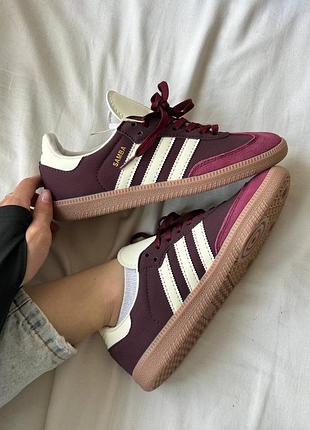 Кроссовки adidas samba og marron