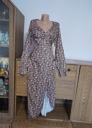 Платье на запах длинное 👗