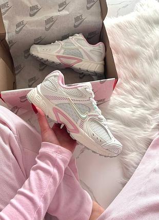 Жіночі кросівки nike v5 rnr white pink blue
