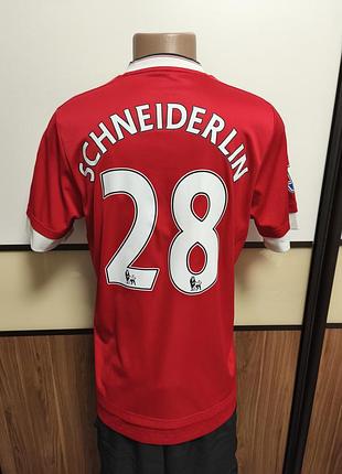 Футбольная футболка манчестер юнайтед manchester united adidas schneiderlin #28