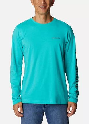 Чоловіча футболка з логотипом thistletown hills columbia sportswear з довгим рукавом