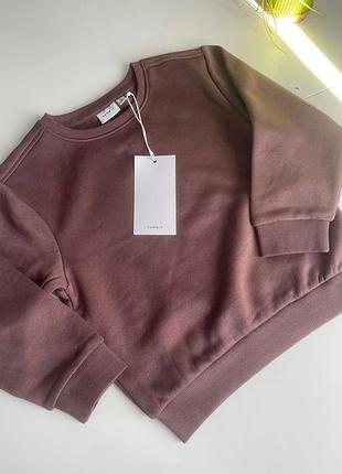 Утеплений світшот кофта розмір 104 zara