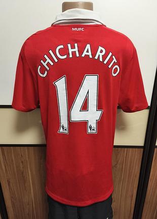 Футбольная футболка манчестер юнайтед manchester united nike chicharito #14